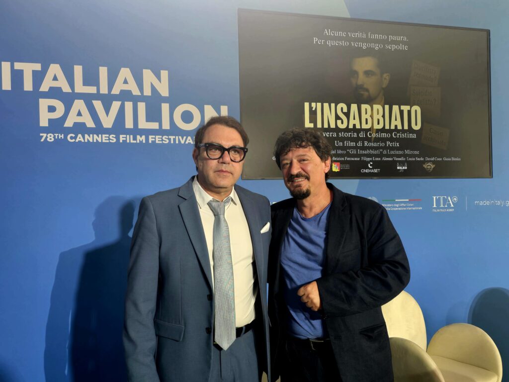 Antonio Chiaramonte Produttore e il Regista Rosario Petix